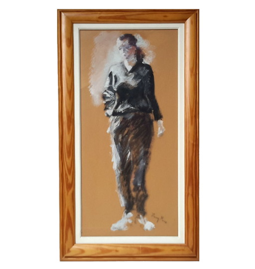 Harry Maas Sportive Woman painting