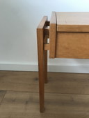 Mid century design side table sewing chest