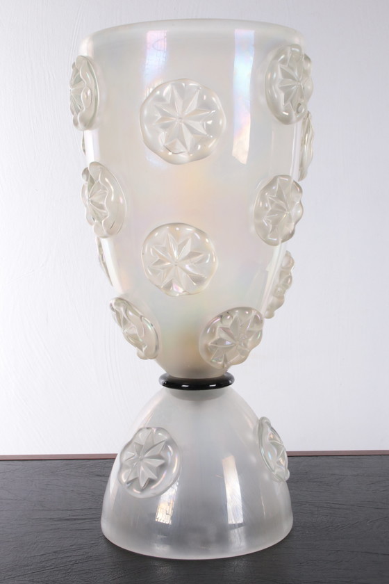 Image 1 of Barovier & Toso blown Murano glass table lamps