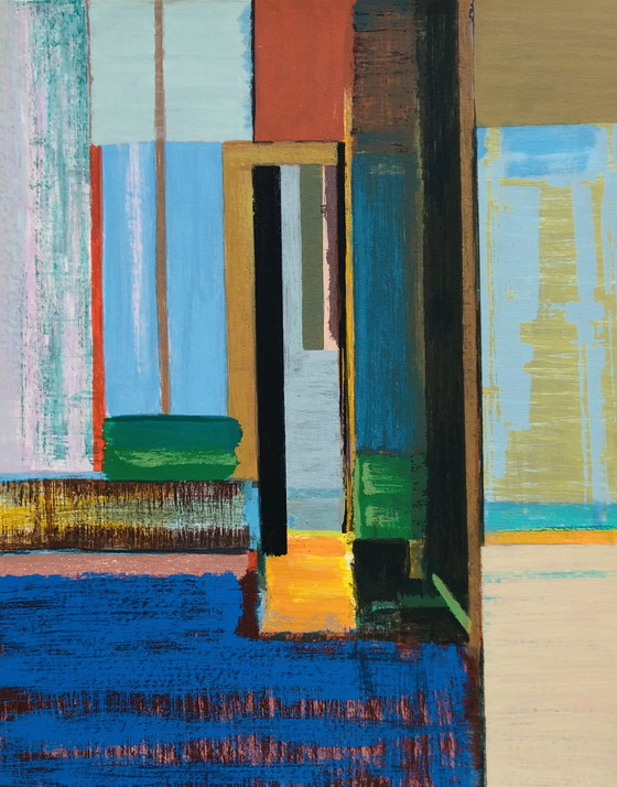 Image 1 of Helmuth van Galen - Serigrafia colorata