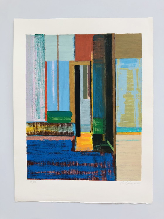 Image 1 of Helmuth van Galen - Sérigraphie colorée