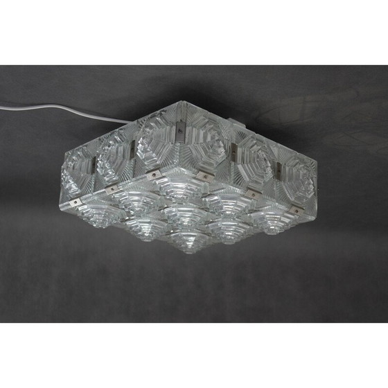 Image 1 of Coppia di lampade da soffitto vintage di Jaroslav Bejvl per Kamenicky Senov, 1970