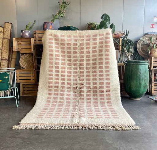 Mid-Century Modern Moroccan Area Rug