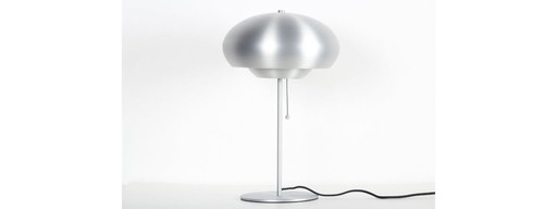 Designer table lamp Frandsen Champ silver