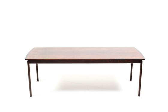 Image 1 of Mid-Century Danish Rosewood Coffee Table by Ole Wanscher for Poul Jeppesens