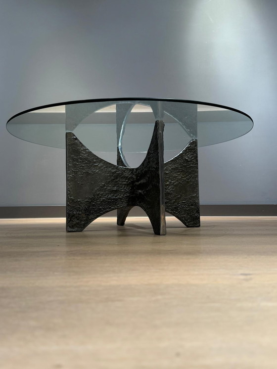 Image 1 of Table basse brutaliste 1970