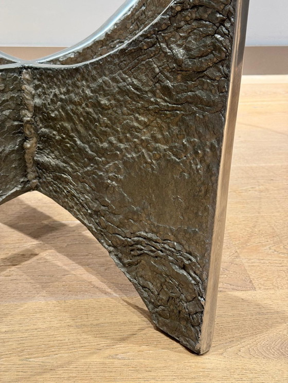 Image 1 of Table basse brutaliste 1970