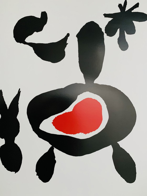 Image 1 of Joan Miro, Signed With Registration In Impressum Copyright 'Prolitteris Zurich, 2001'. Signed and dated in the plate.