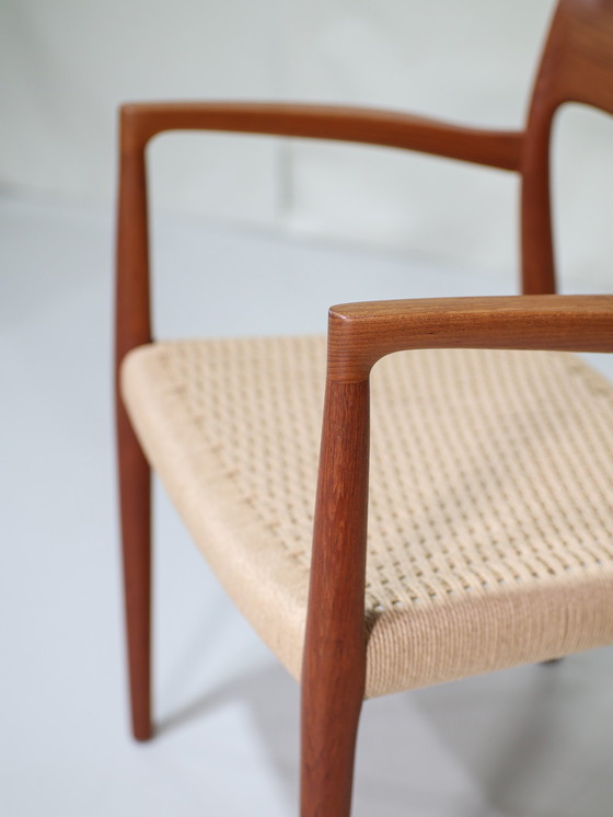 Image 1 of Niels Otto Møller Armchair Model 57 Teak