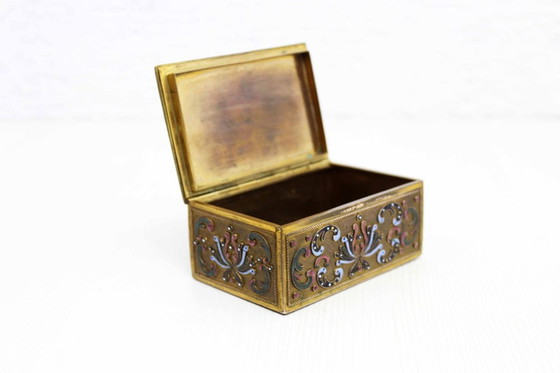 Image 1 of Pretty brass box