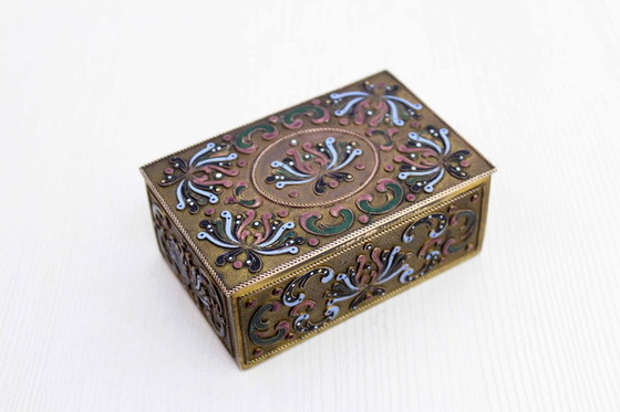 Image 1 of Pretty brass box