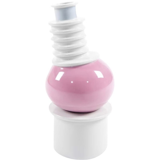 Image 1 of Vintage porcelain vase by Ettore Sottsass, 1983s