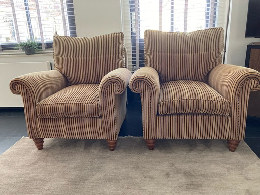 Set of 2 Duresta armchairs