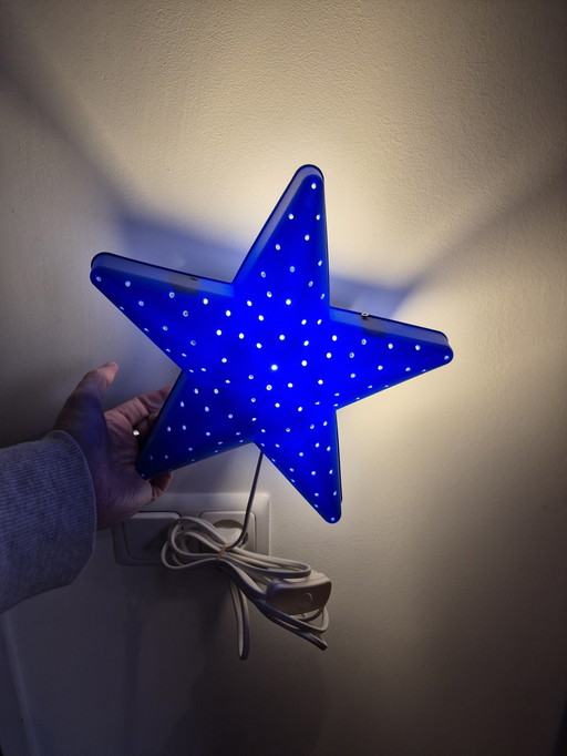 Ikea Smila Stjarna, Lamp Blue Star