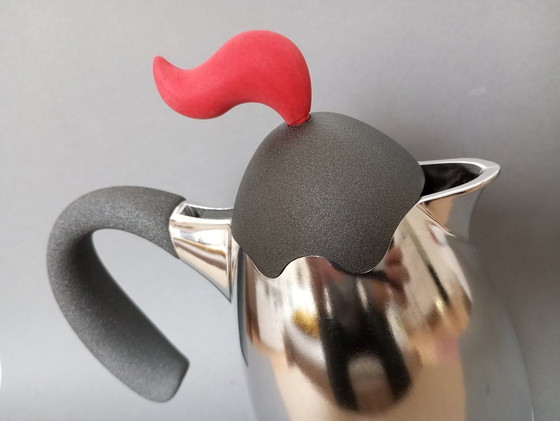 Image 1 of Bugatti Postmodern 'Volcano' Espresso Maker For 6 Persons Teseo Berghella 1990