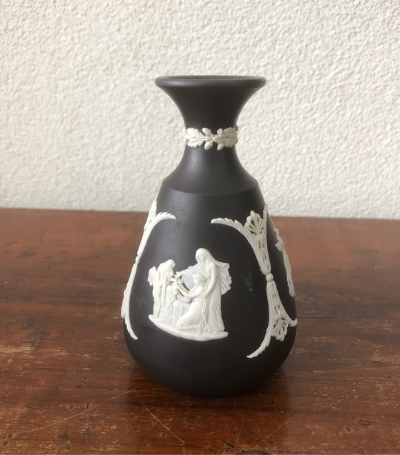 Image 1 of Wedgwood Jasper ware vase