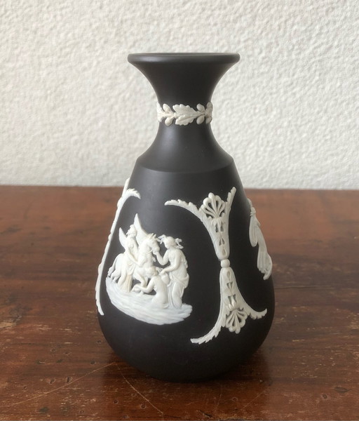 Wedgwood Jasper ware vase