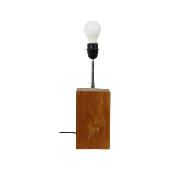 Image 1 of Lampe de campagne en bois massif