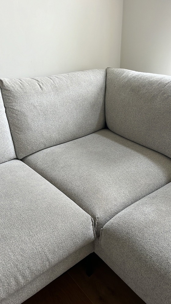 Image 1 of Corner Sofa Encore Grey Fabric