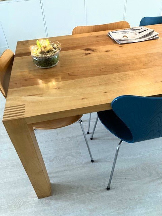 Image 1 of Beautiful Solid Wood Dining Table by Pilat & Pilat