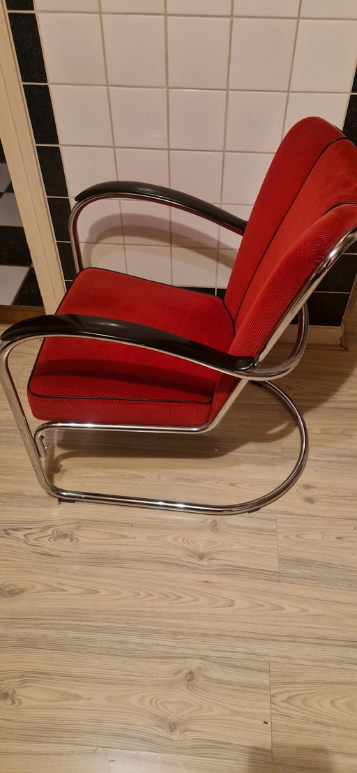 Gebr van der sroom dutch originals model gispen 412 chair