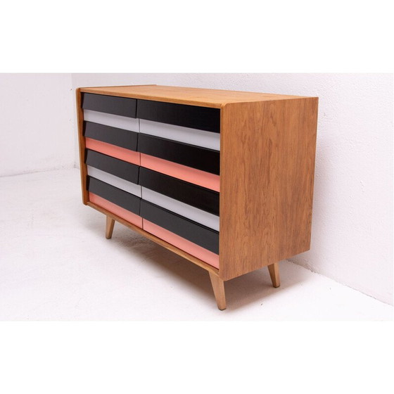 Image 1 of Vintage multicolored chest of drawers No. U-453 by Jiří Jiroutek for Interiér Praha, Czechoslovakia 1960