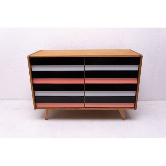 Image 1 of Vintage multicolored chest of drawers No. U-453 by Jiří Jiroutek for Interiér Praha, Czechoslovakia 1960