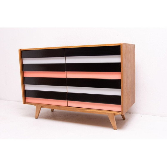 Image 1 of Vintage multicolored chest of drawers No. U-453 by Jiří Jiroutek for Interiér Praha, Czechoslovakia 1960