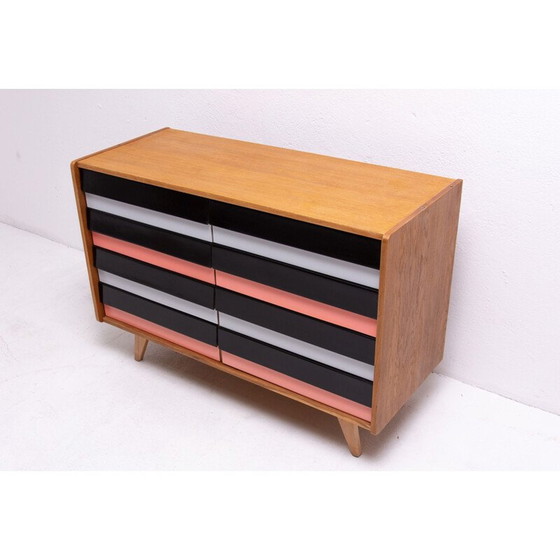 Image 1 of Vintage multicolored chest of drawers No. U-453 by Jiří Jiroutek for Interiér Praha, Czechoslovakia 1960
