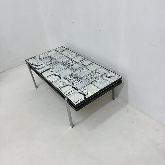 Image 1 of Mid - Century Tile Coffee Table , 1970S