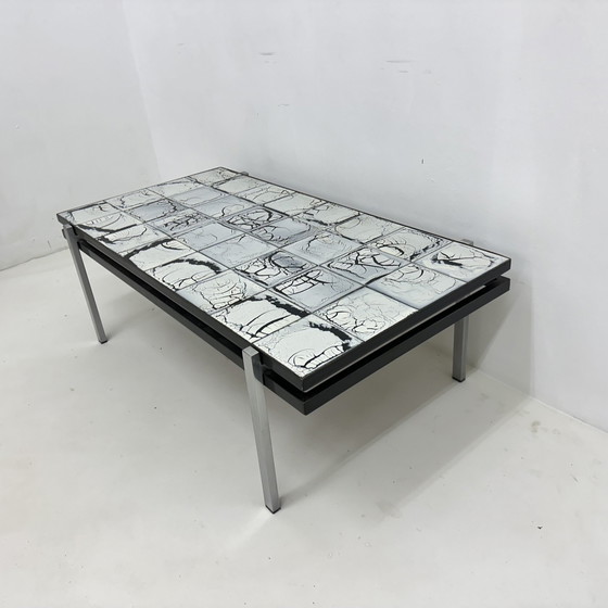 Image 1 of Mid - Century Tile Coffee Table , 1970S