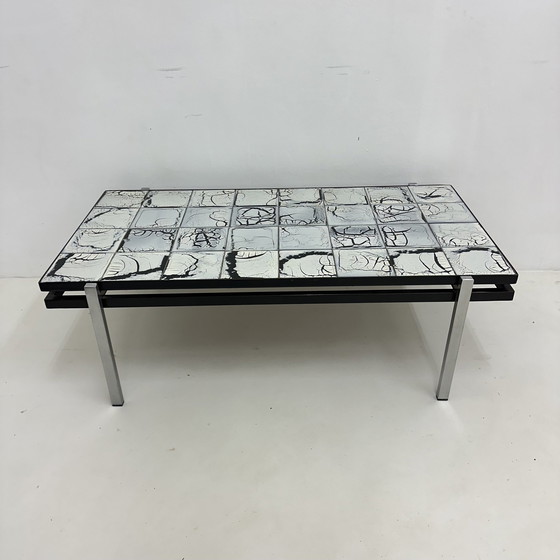 Image 1 of Mid - Century Tile Coffee Table , 1970S