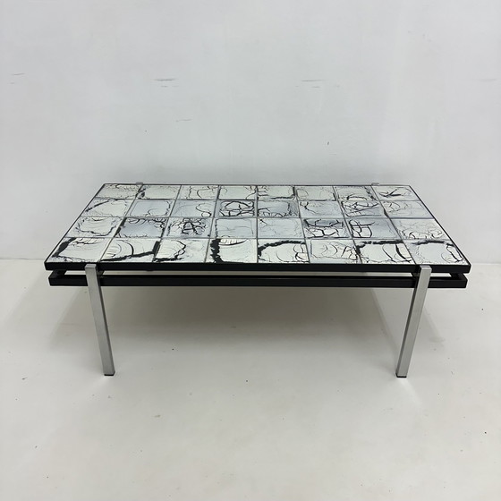 Image 1 of Mid - Century Tile Coffee Table , 1970S