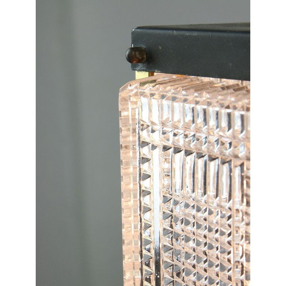 Image 1 of Vintage brass and glass lantern, Italy