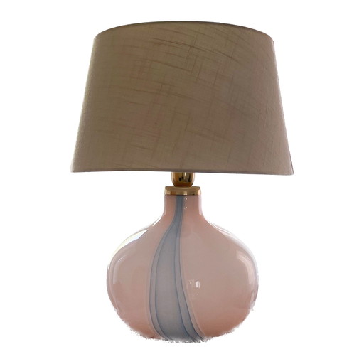 Lampe en verre