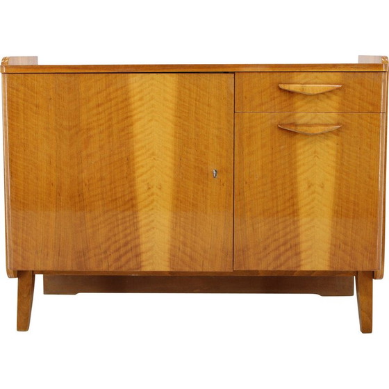 Image 1 of Vintage chest of drawers in walnut finish for Tatra, Czechoslovakia 1960