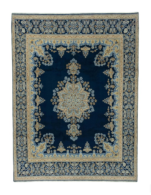 Hand-knotted Persian carpet Kerman - 390 X 295 Cm