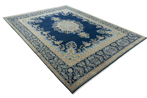 Hand-knotted Persian carpet Kerman - 390 X 295 Cm