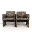 2x vintage 80s armchair
