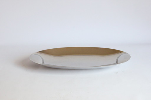 Lino Sabattini Oval Platter For Zani & Zani, Italy 1978