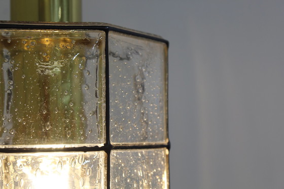 Image 1 of Vintage pendant lamp Glashütte Limburg