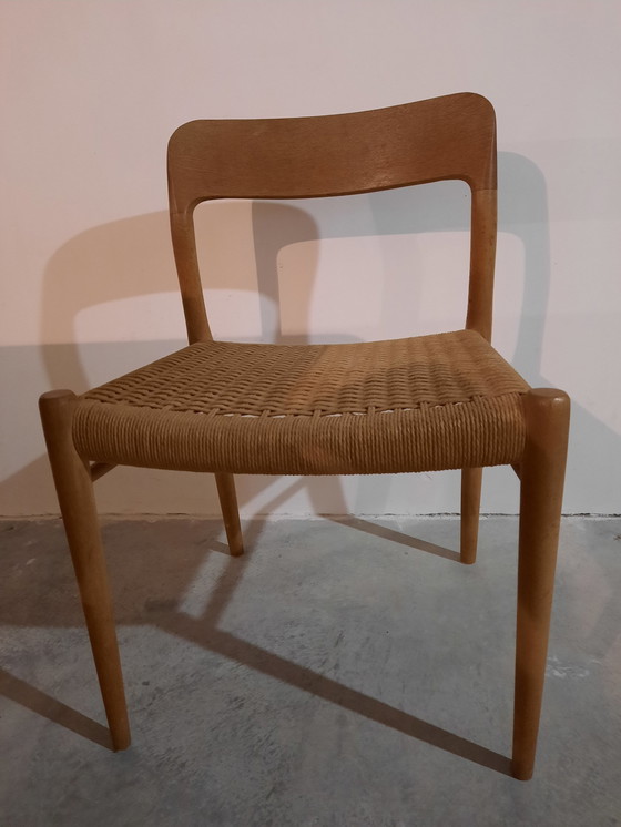 Image 1 of 5x Niels Otto Moller Model 75 chairs