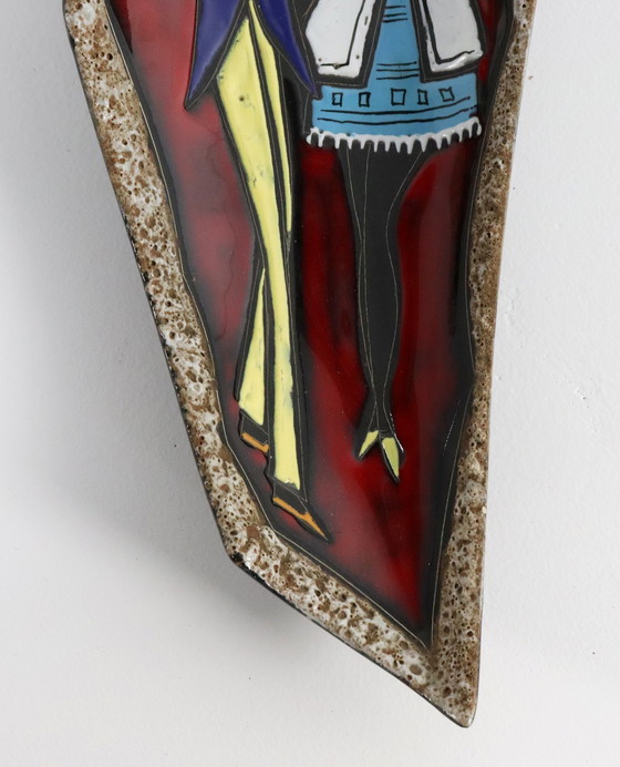 Image 1 of Decorazione murale San Marino Ceramiche Vintage