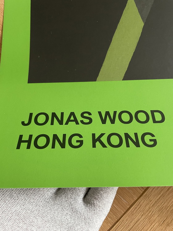 Image 1 of Jonas Wood, Fiore giallo con linee 2, 2021, Copyright Jonas Wood, 