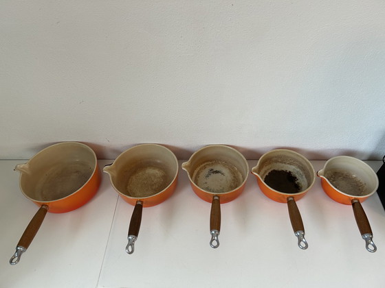 Image 1 of Le Creuset Pans Set