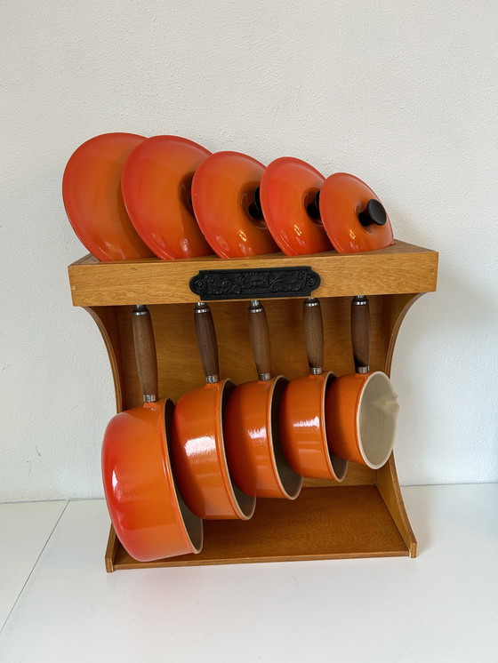 Image 1 of Le Creuset Pans Set