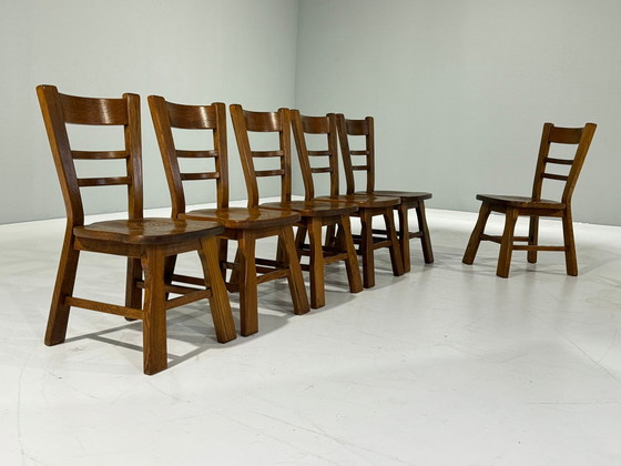Image 1 of 6x chaises de salle à manger VIntage