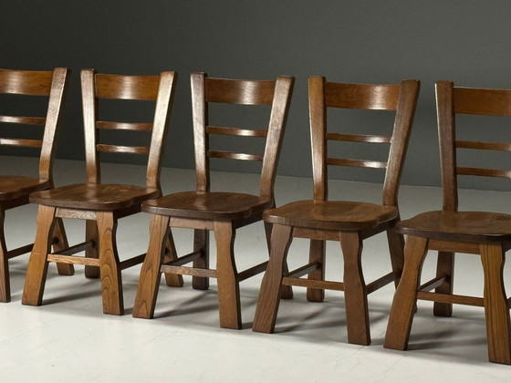 Image 1 of 6x chaises de salle à manger VIntage