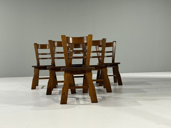 Image 1 of 6x chaises de salle à manger VIntage