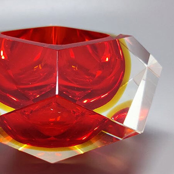 Image 1 of 1960s Astonishing Big Ashtray or Catch-All By Flavio Poli for Seguso. Made in Italy